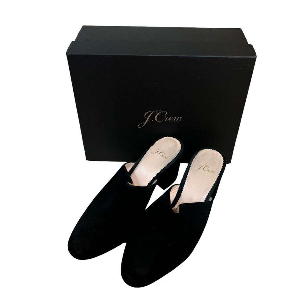 J. Crew Black Heels